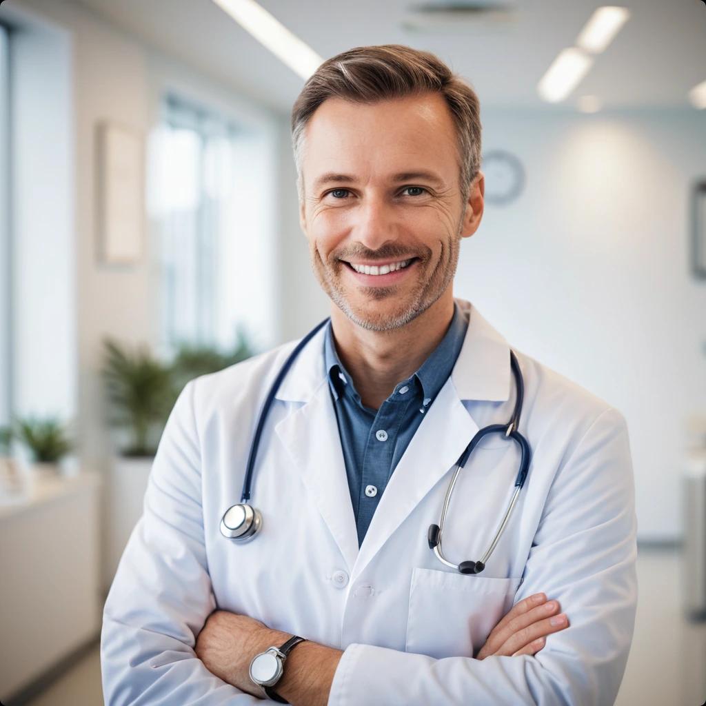 Retrato profesional del doctor Daniel Ruiz